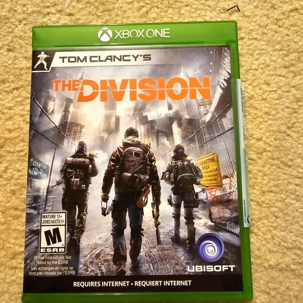 The Division XBOX One game